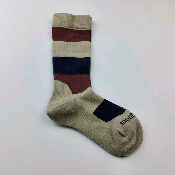 Mont Bell Women's Wool Blend Striped Socks Size S (4-6) - Picture 1 of 4